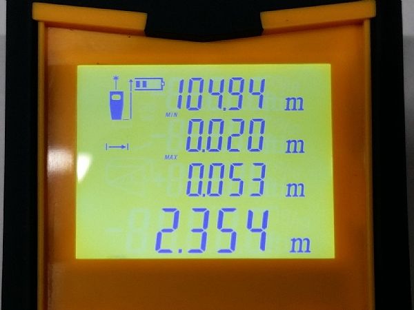 Laser hand-held rangefinder